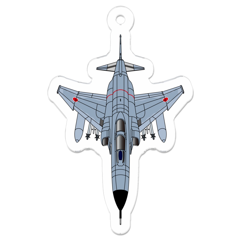 航空自衛隊F-4EJ改アクリルキーホルダー