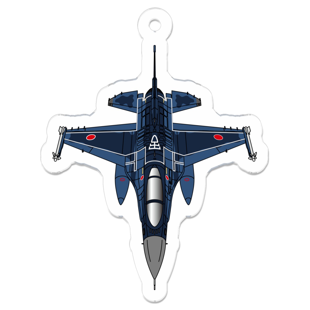 航空自衛隊F-2Aアクリルキーホルダー