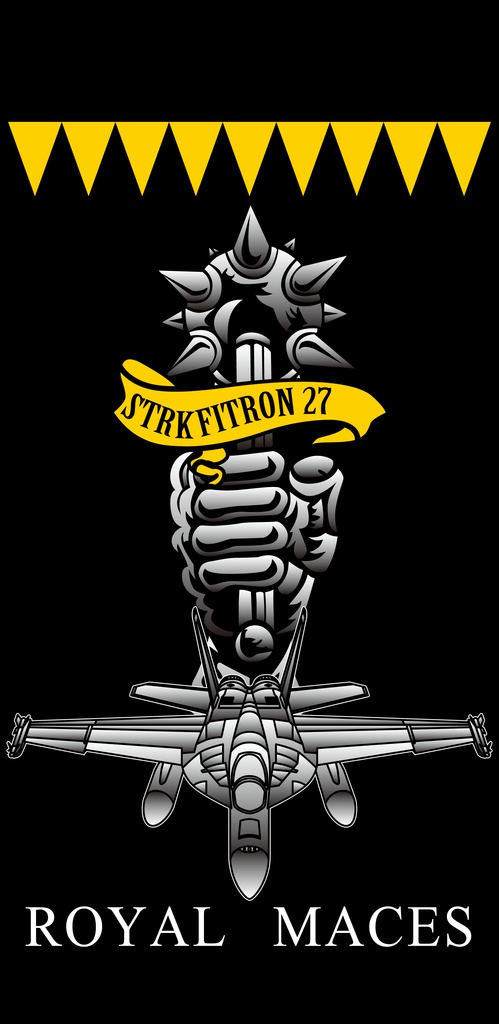 VFA-27“Royal Maces” iPhone7/8Plus用ケース