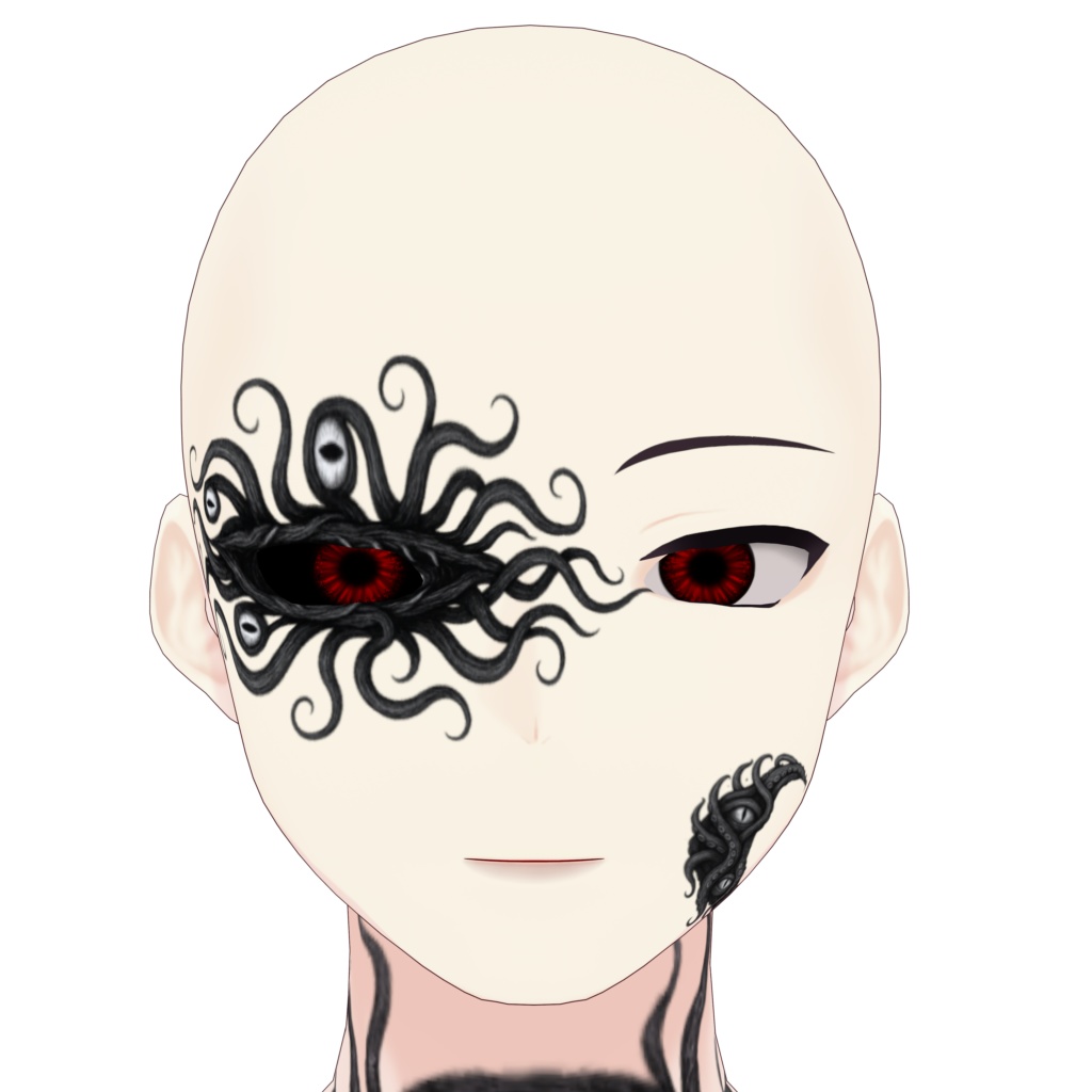 【VRoid正式版】邪神タトゥーセット