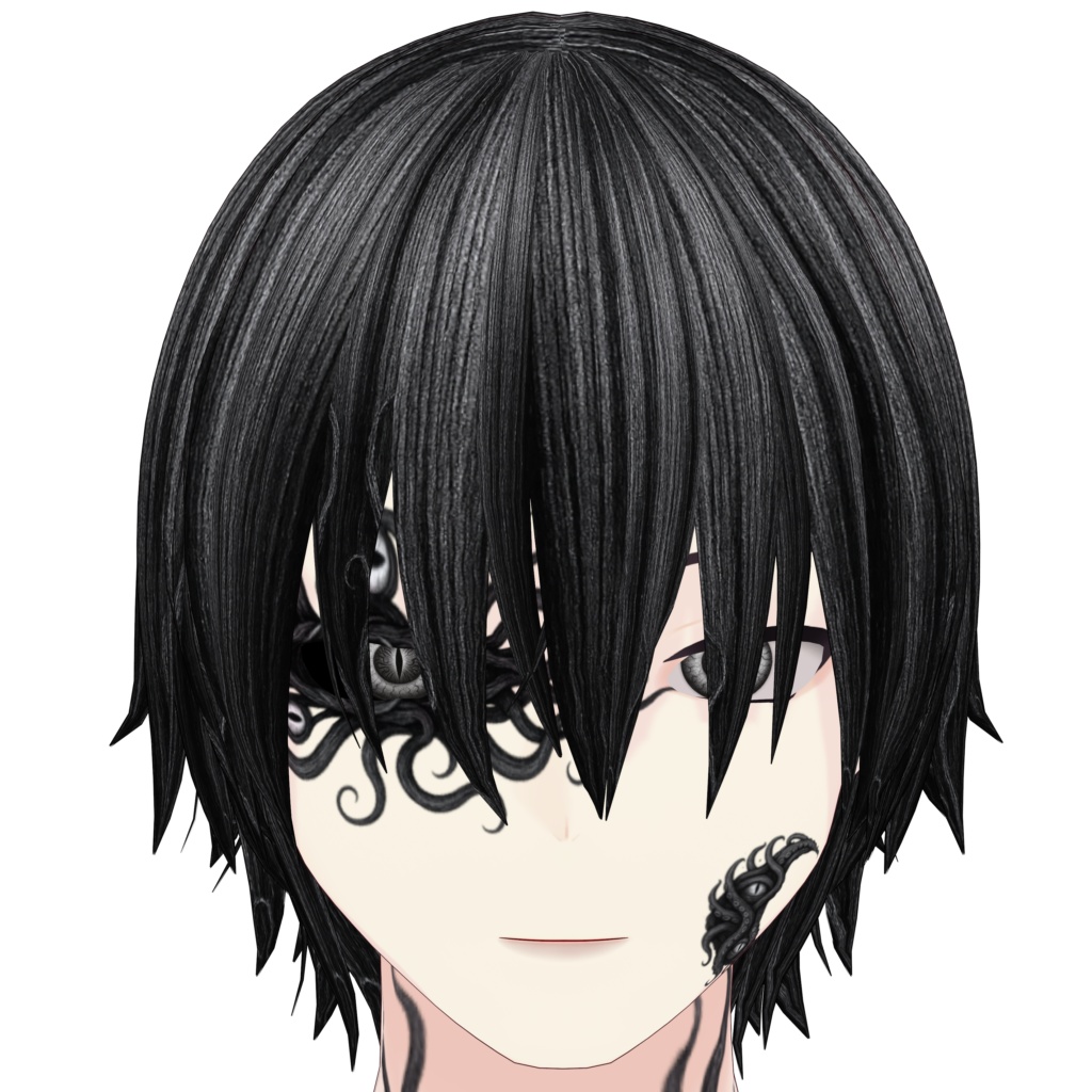 【無料/VRoid正式版】信者の髪