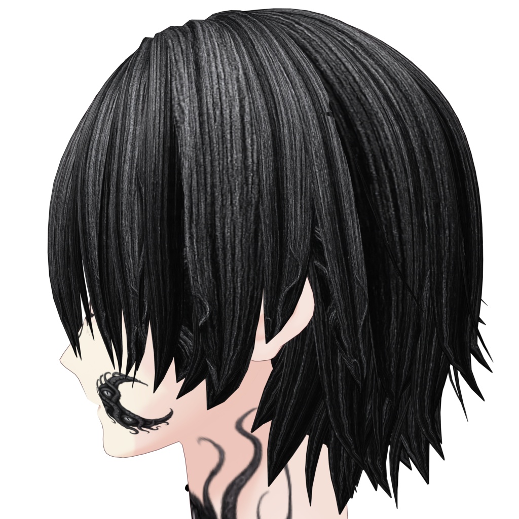 【無料/VRoid正式版】信者の髪