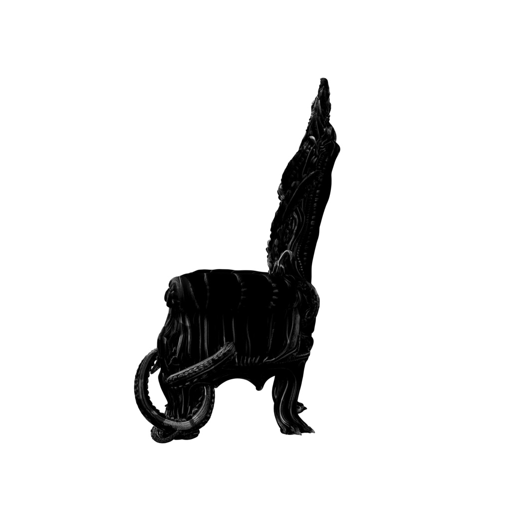 【無料/3D小道具】聖なる玉座