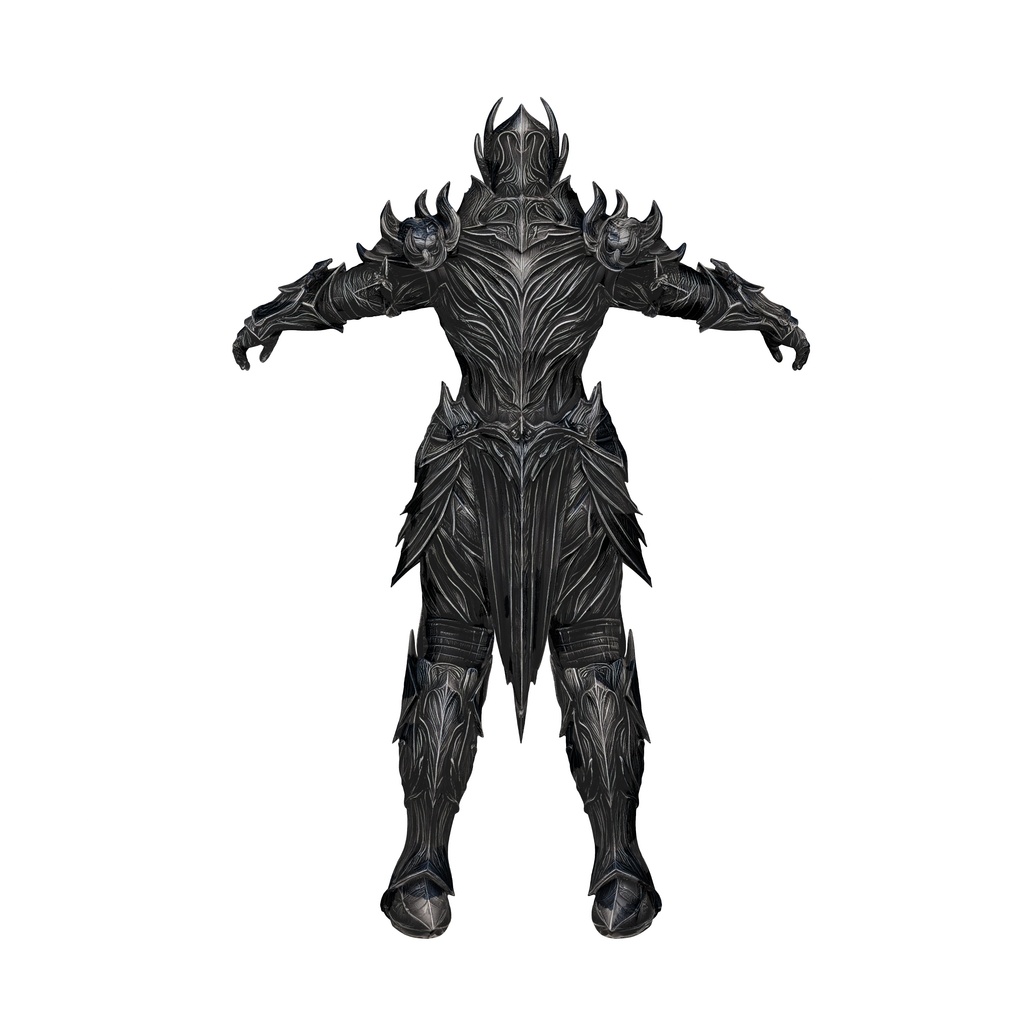 【3Dキャラクター/VRC・VRM対応】錯綜の騎士