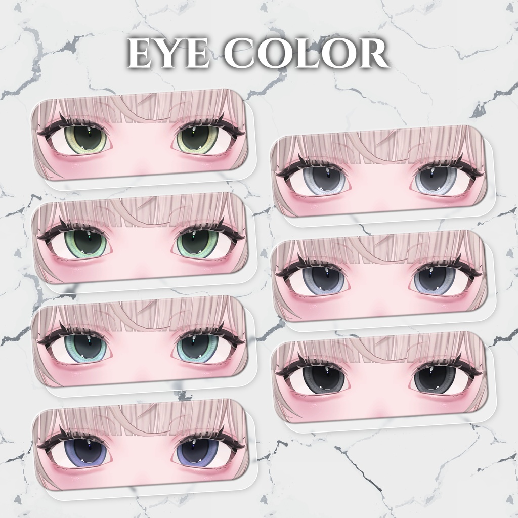 【ルミナ/LUMINA専用】✦ kitty gaze ✦ 4 & 17color【EYE & MAKEUP TEXTURE】