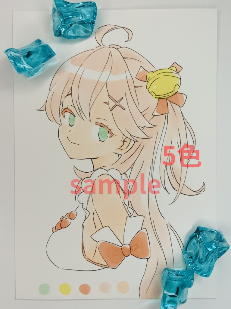 シンプルなアナログイラストのオーダー