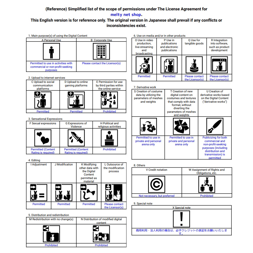 【VRoid】あにまるパーカー【柄・無地/正式版】