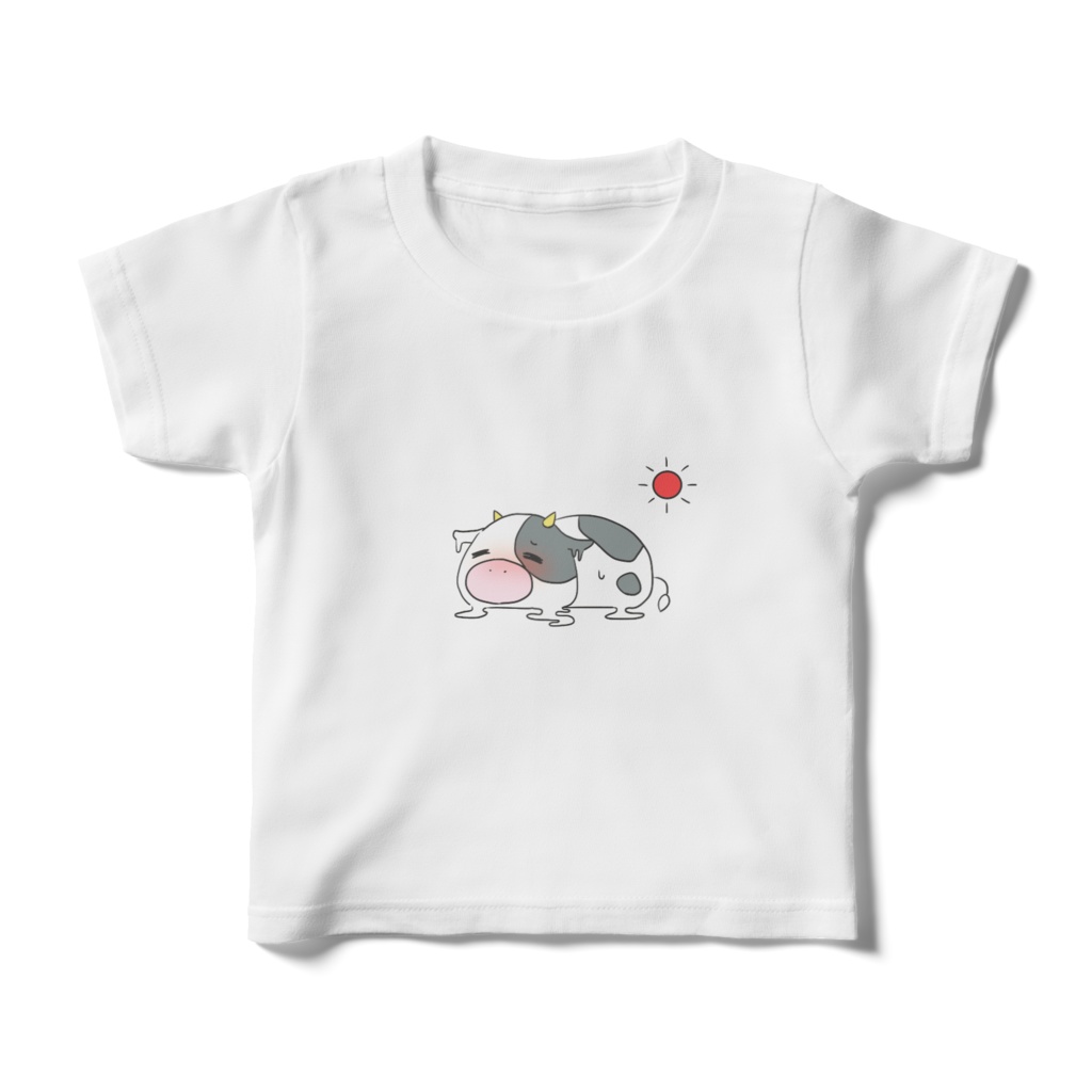 溶け丑（うし）キッズTシャツ