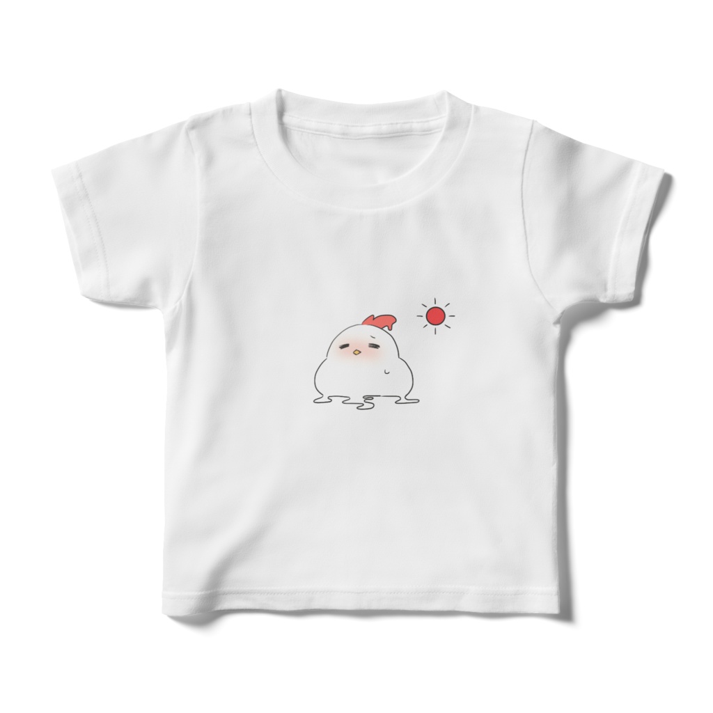 溶け酉(とり)キッズTシャツ