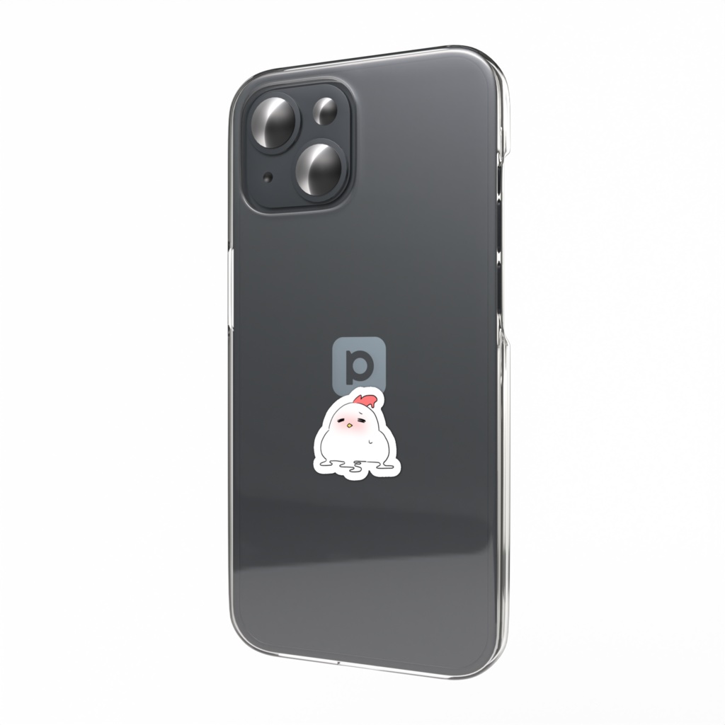 酉（とり）さんスマホステッカー