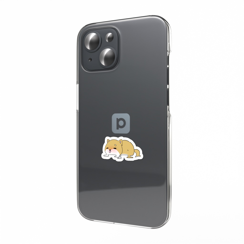 戌（いぬ）さんスマホステッカー