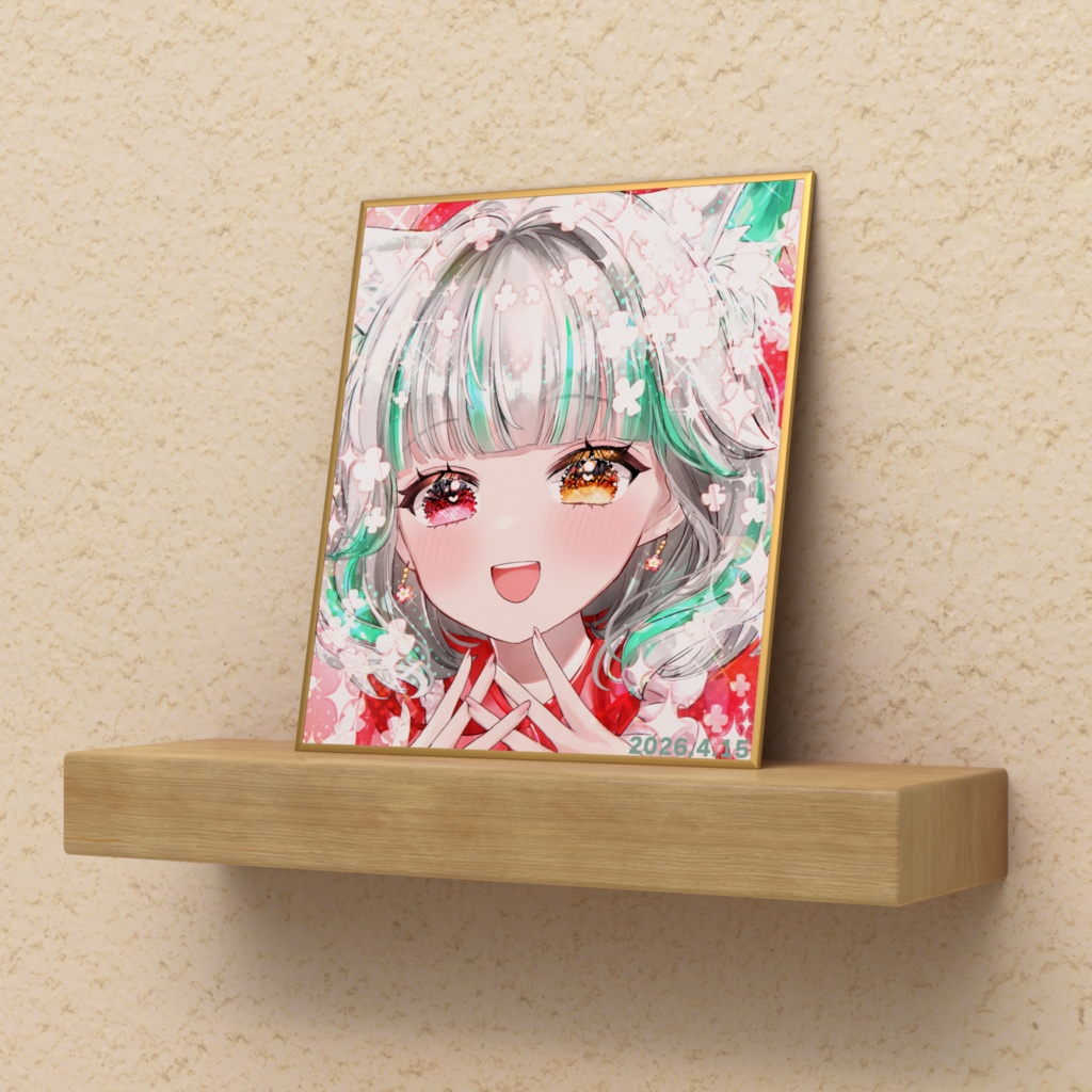 2026鈴ノ宮誕生日ミニ色紙