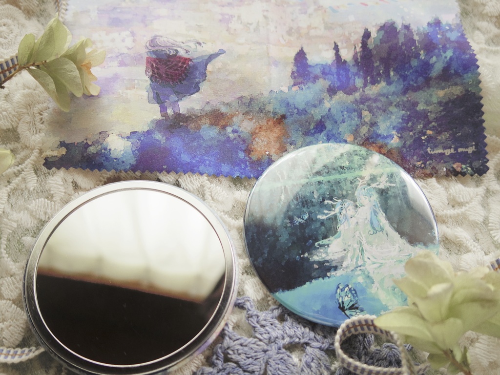 「泉の精」缶ミラー