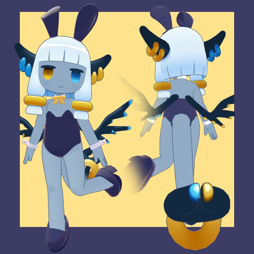 『メナノナメ対応』めなのばに~【3D衣装】