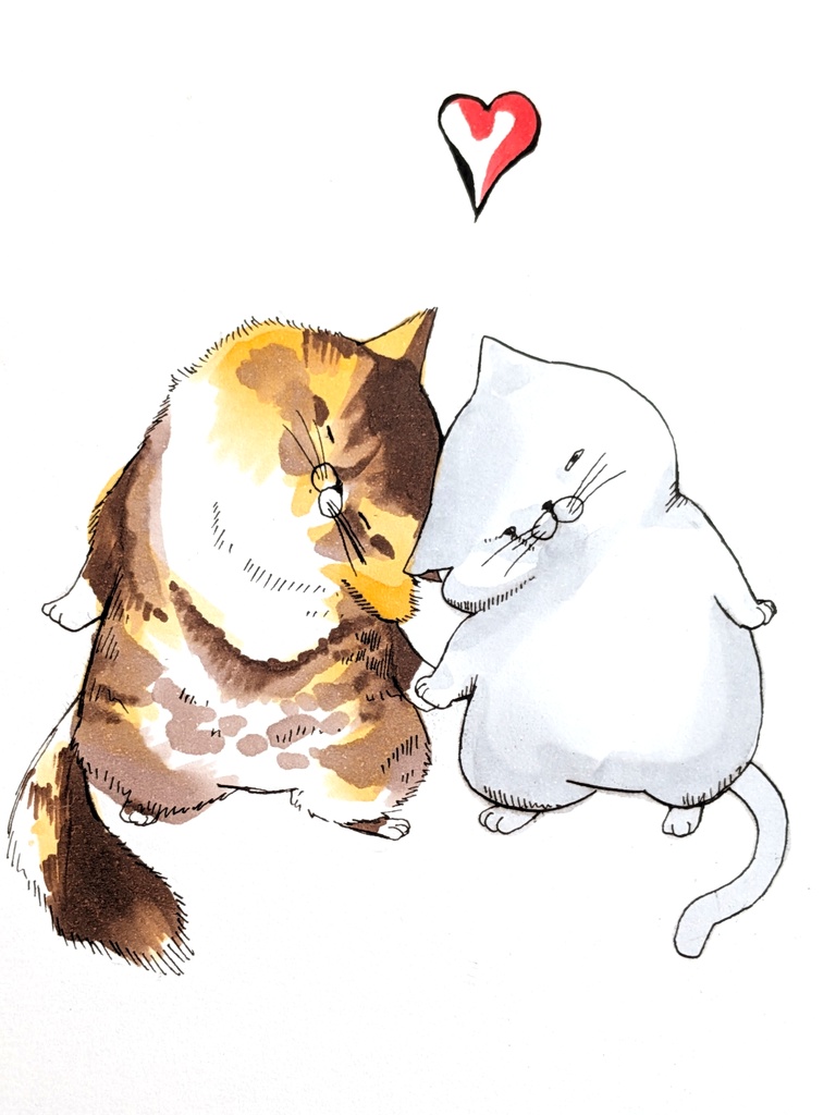 オーダー猫【デジタルデータ+原画】