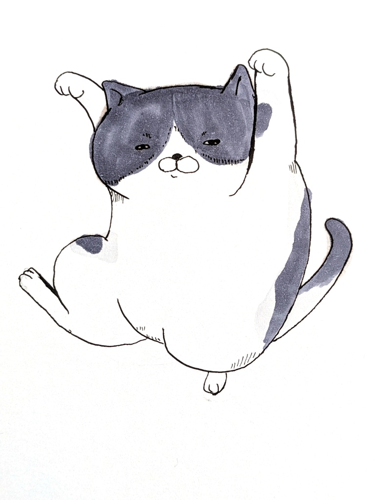 オーダー猫【デジタルデータ+原画】