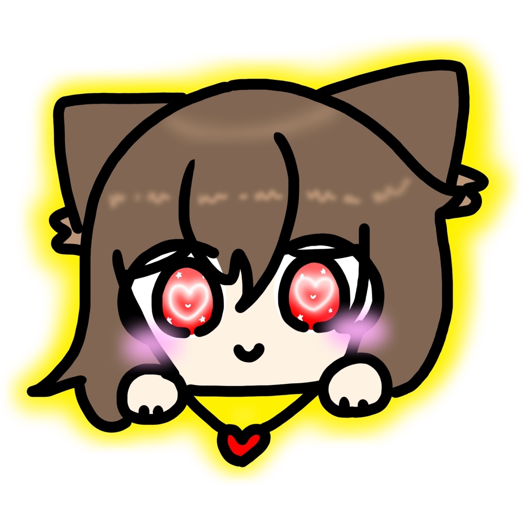 にゃーのフェイスキーホルダー