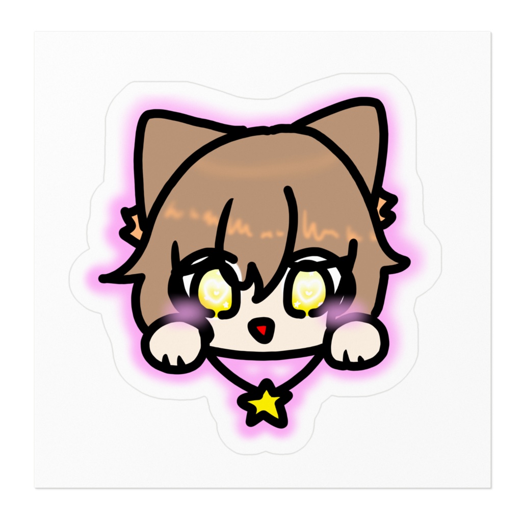 いもうとフェイスステッカー