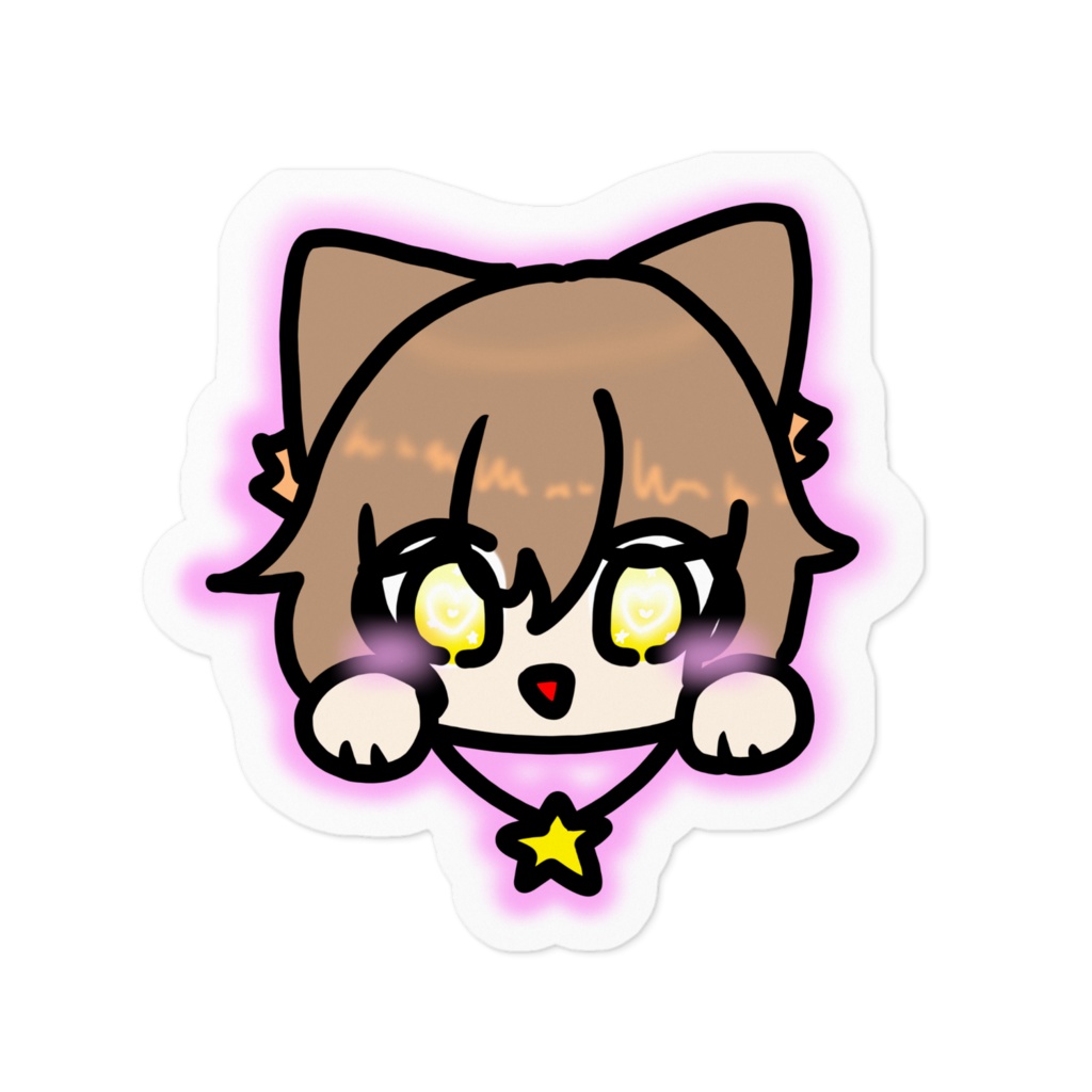いもうとフェイスステッカー