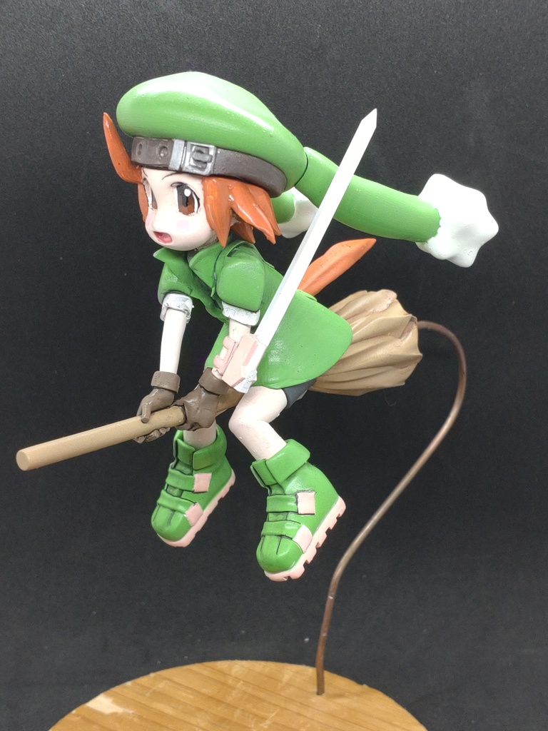 (STLデータ)クドリャフカ 飛行中 (RAY-KUDRYAVKA X)