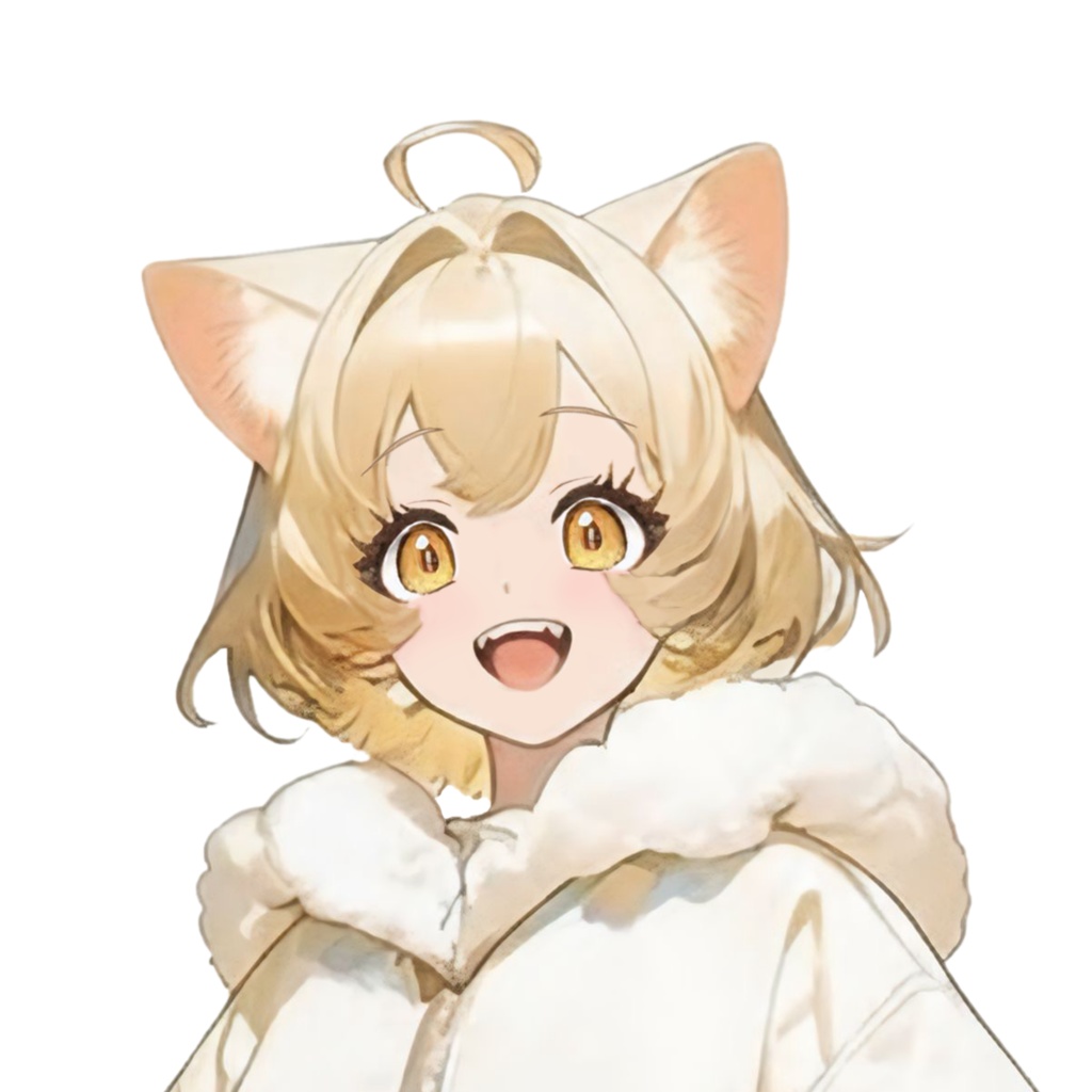 【立ち絵 No.002】猫耳少女