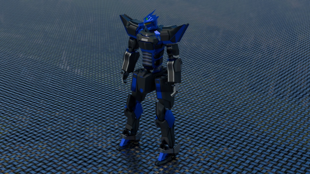 VRChat向けアバター「烈火」