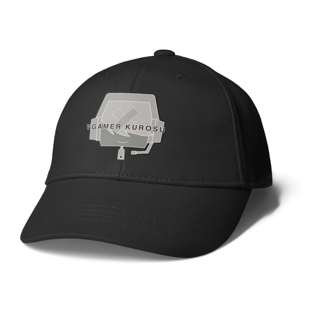 VGAMER季緑クロスキャップブラック