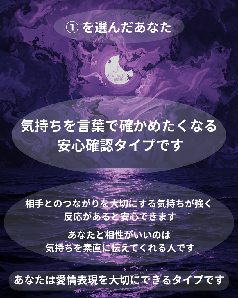 心理テスト投稿テンプレート⑦|あなたの恋愛依存タイプ診断|Canva編集OK|Instagram・Threads・note対応素材