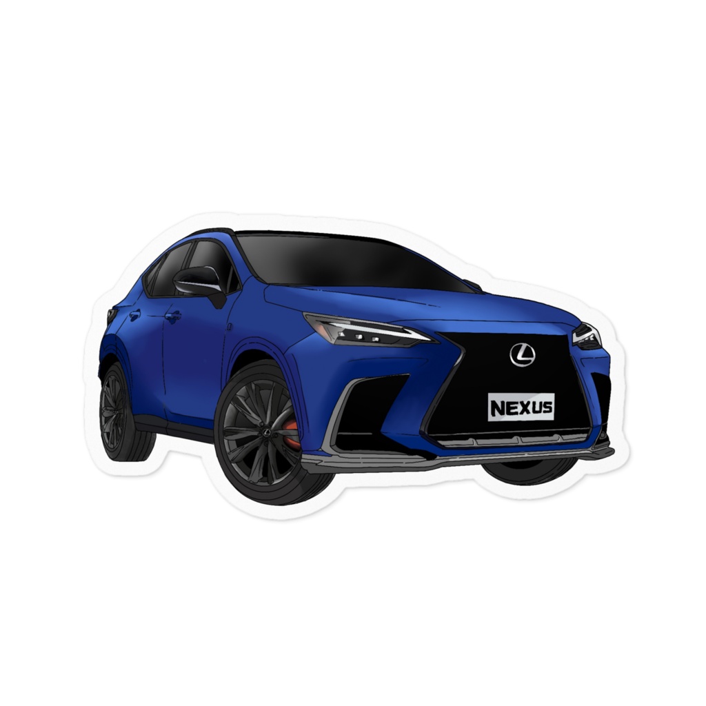 F SPORT ステッカー(ヒートブルー)