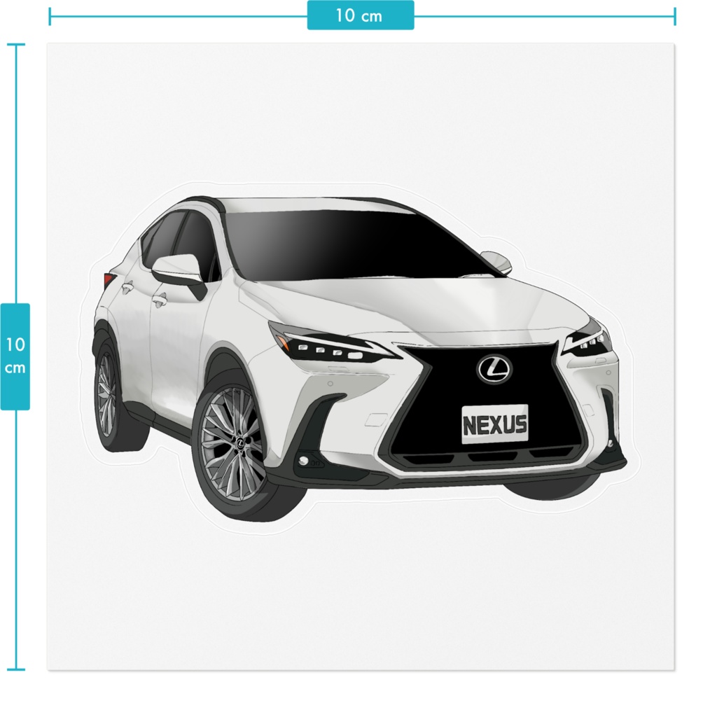 ノーマル クリアステッカー(ソニッククォーツ)