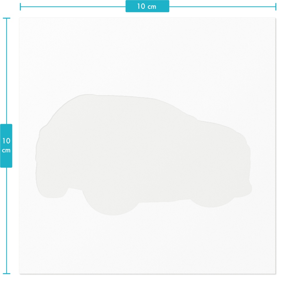 F SPORT ステッカー(ホワイトノーヴァ)
