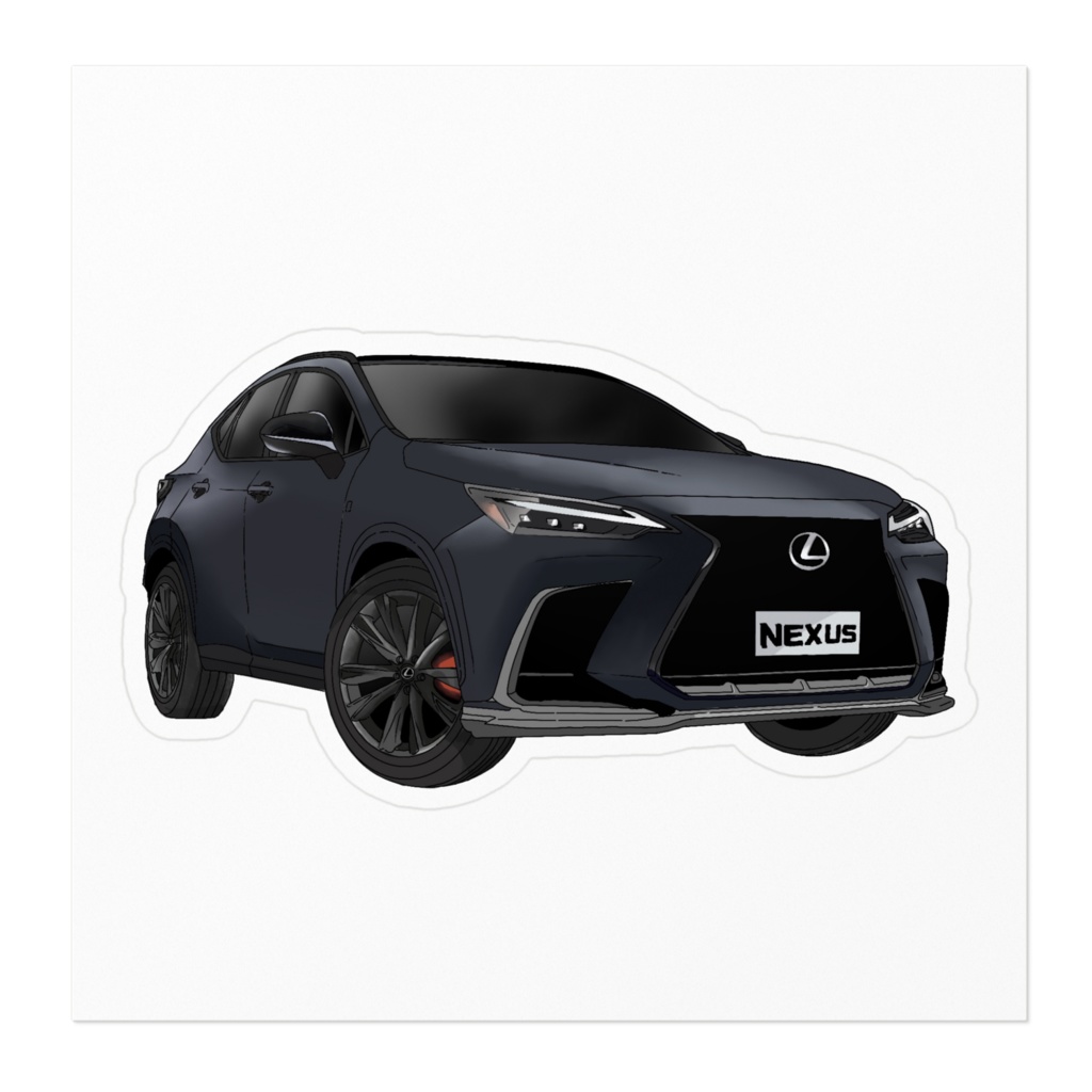 F SPORT ステッカー(ブラック)