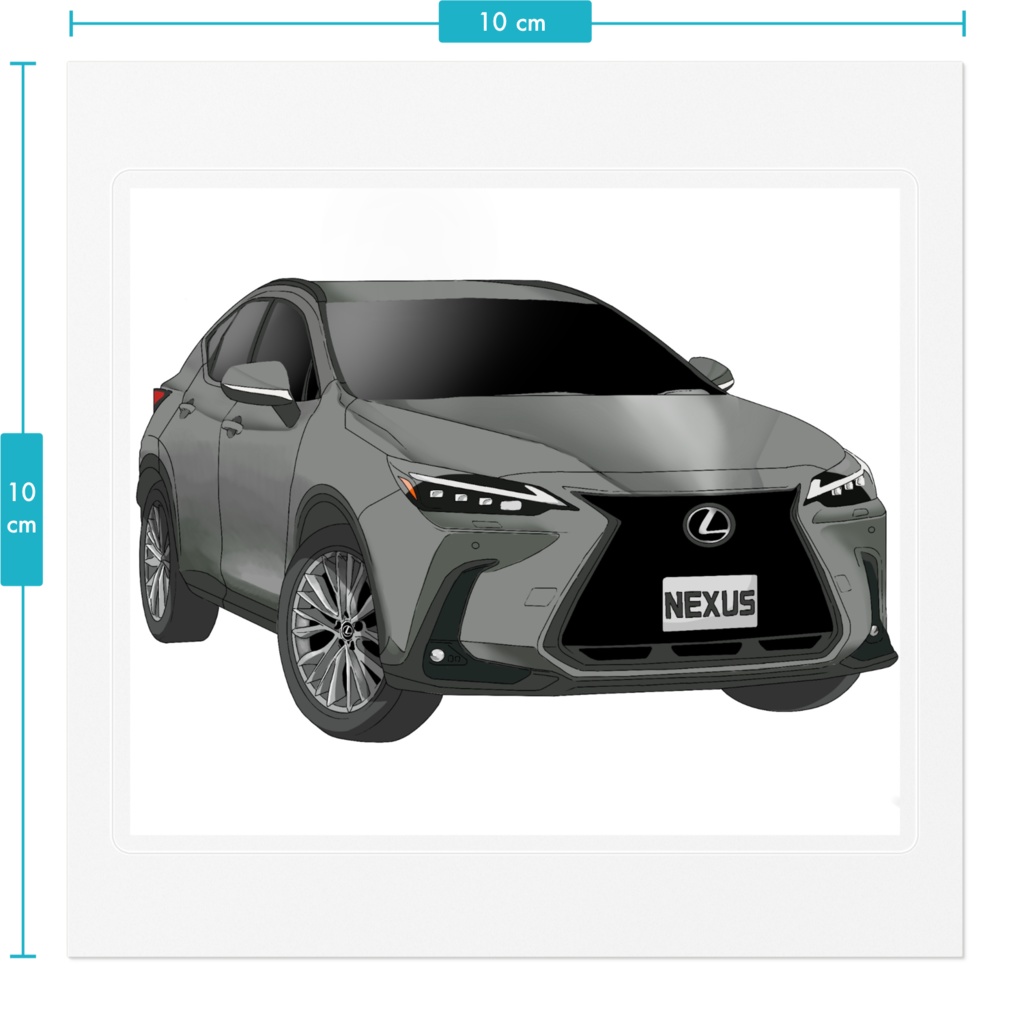 ノーマル クリアステッカー(ソニクロ)