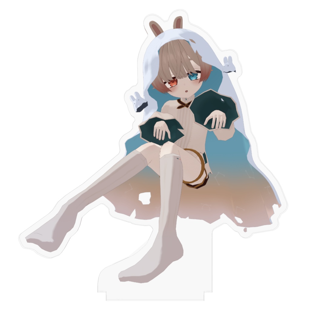 3Dのすがたアクリルスタンド