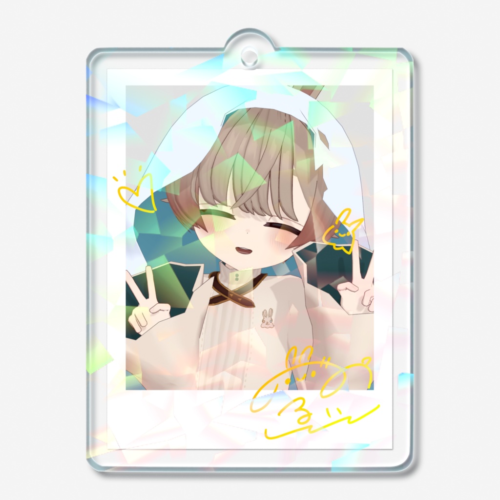 ホログラムアクキーver.チェキ風C