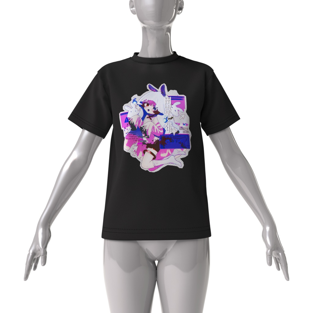 四周年★のまるいビッグTシャツver.バグ