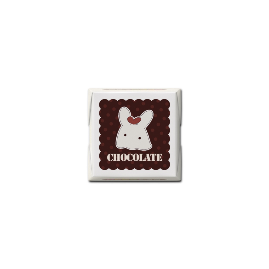 のまるいバレンタインDECOチョコ♡【壁紙画像付き】※2/28 23:59まで※