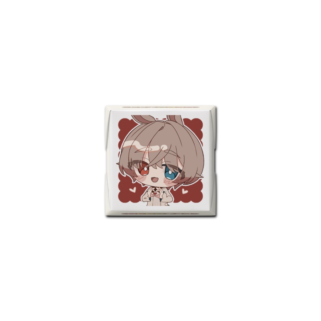 のまるいバレンタインDECOチョコ♡【壁紙画像付き】※2/28 23:59まで※