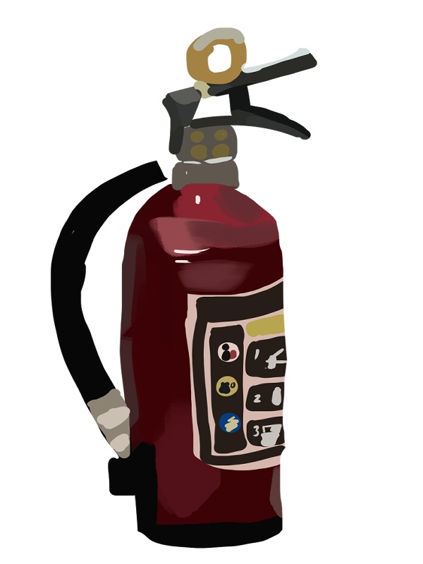 【ココフォリア向け素材】消火器