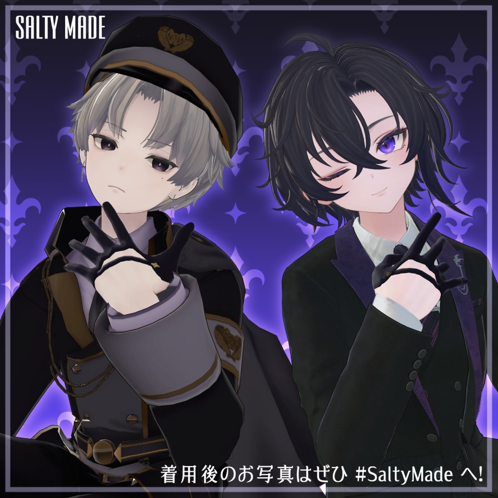 【+Head対応】征服ハーフグローブ -Conquest HalfGlove-