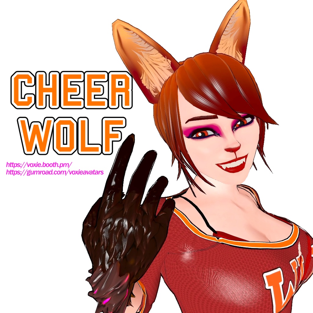 [VRChat] Cheer Wolf
