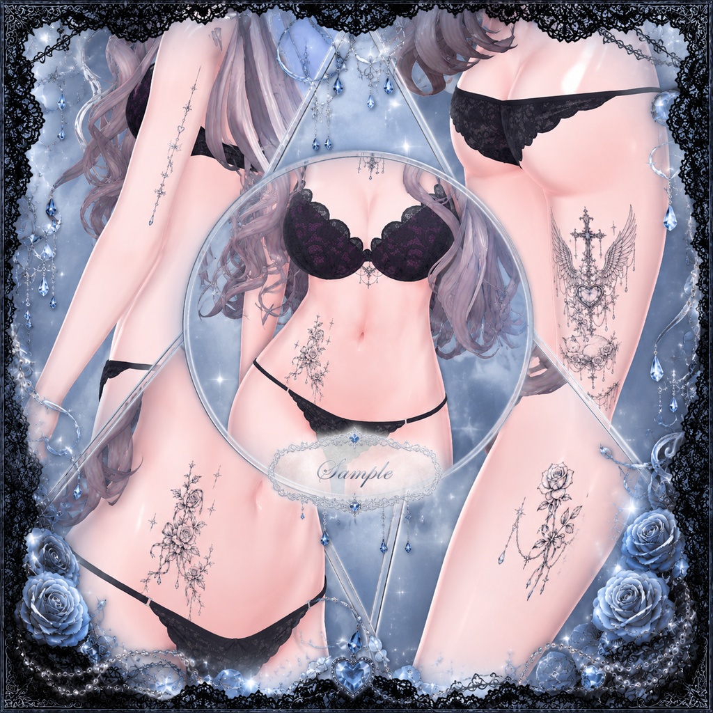 Blue Tears Tattoo