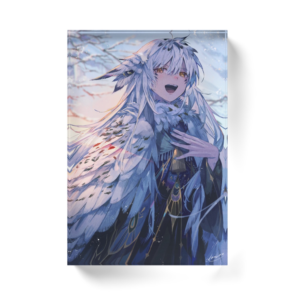 白梟の唄 - アクリルブロック -