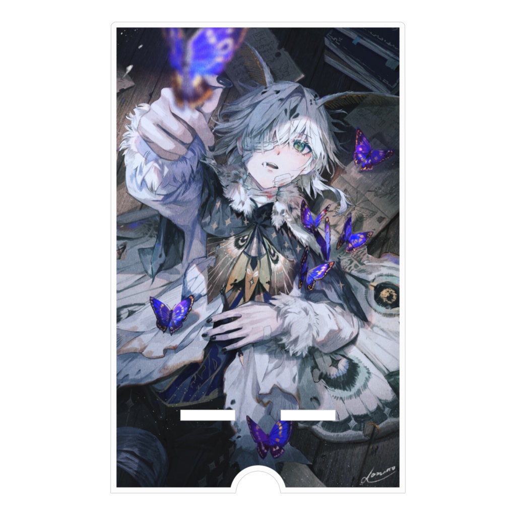 蝶になりたかった - アクリルスマホスタンド -