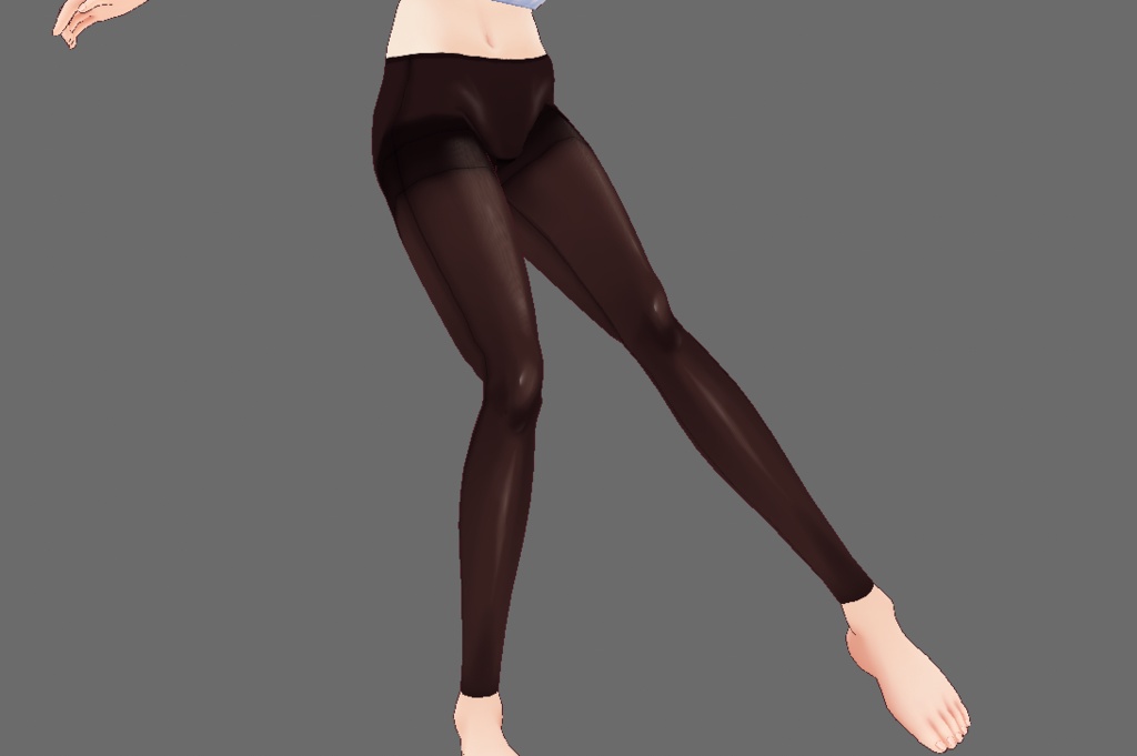 【無料】つやつやレギンス【VRoid用テクスチャ】