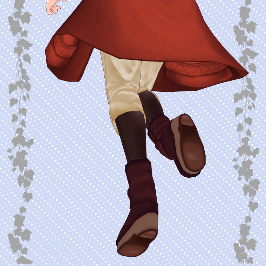 【β版/無料】道具屋の娘御【VRoid用テクスチャ】