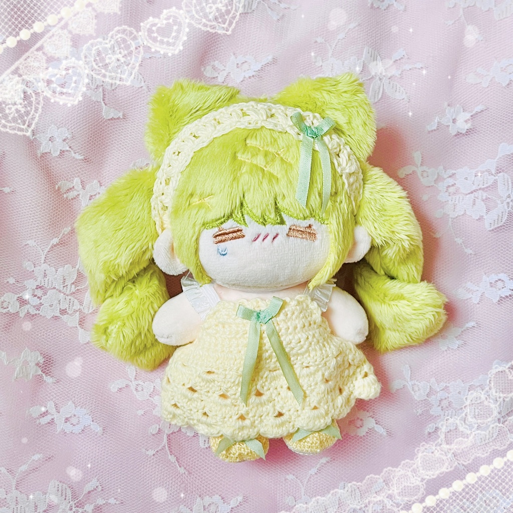 キャミワンピ3点セット 10cmぬいサイズ