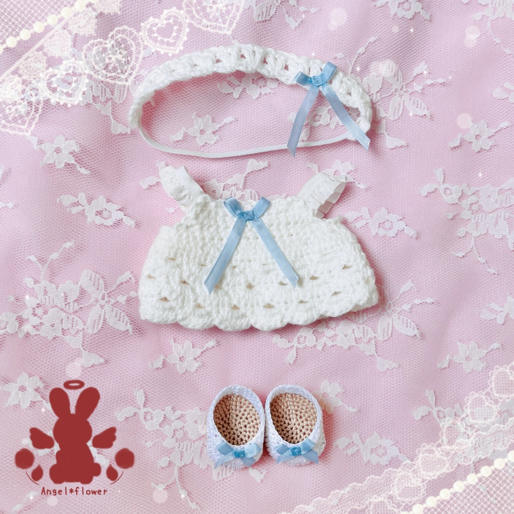 キャミワンピ3点セット 10cmぬいサイズ