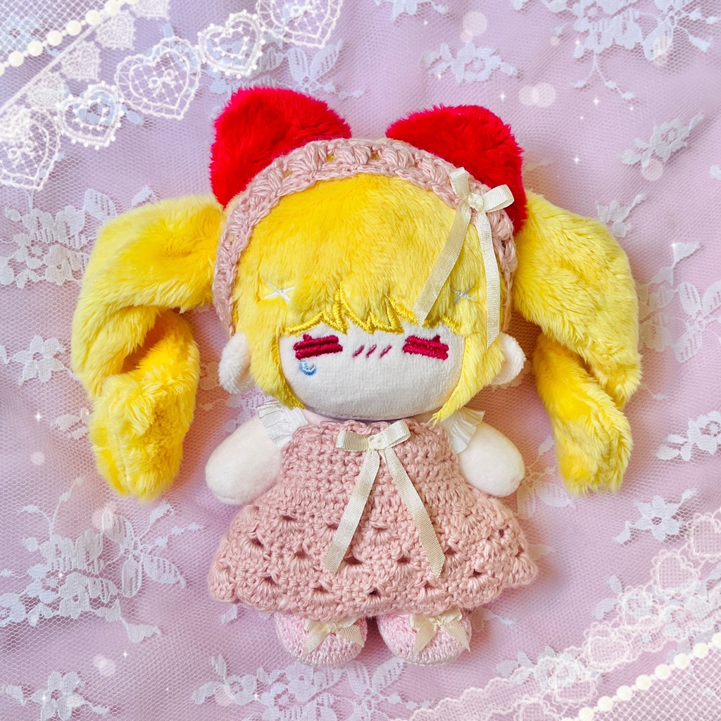 キャミワンピ3点セット 10cmぬいサイズ