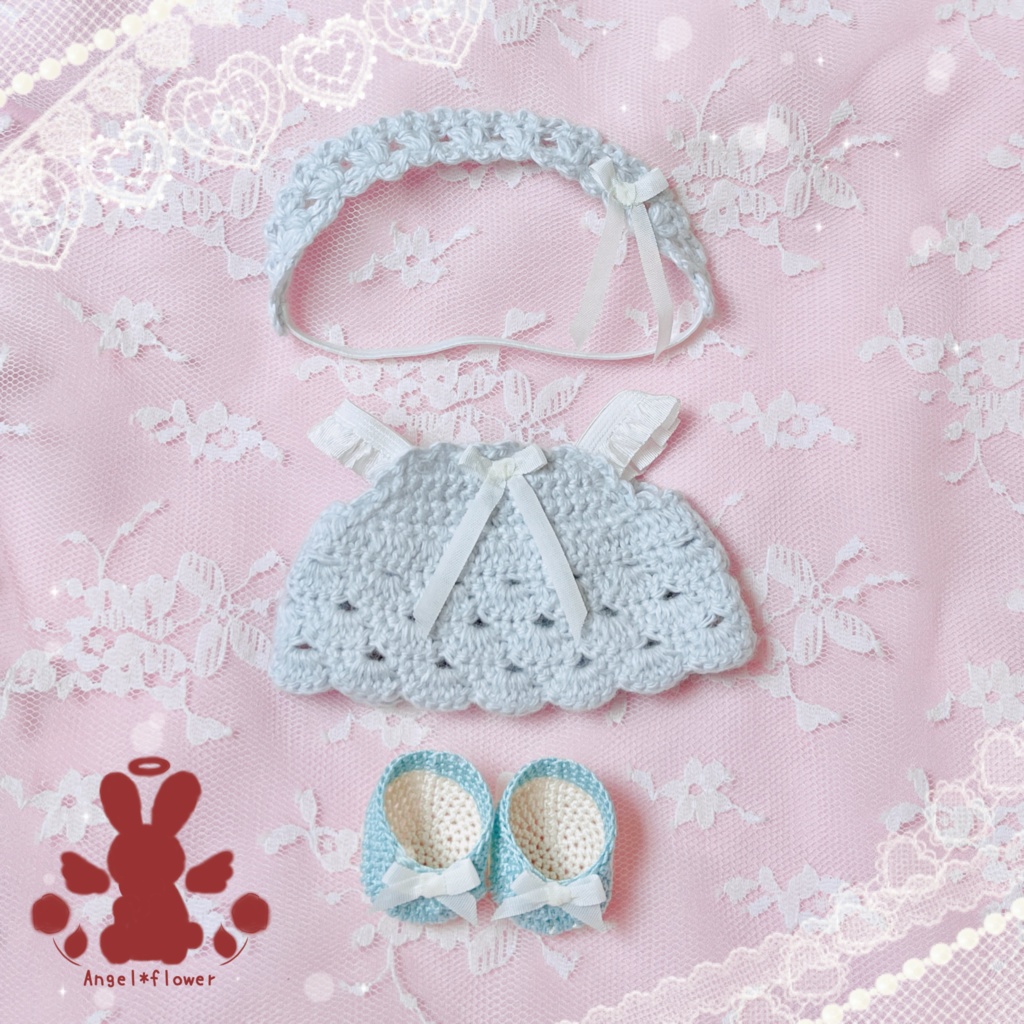 キャミワンピ3点セット 10cmぬいサイズ